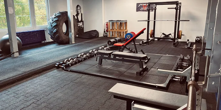 Permanentka do Victory Gym na 1 nebo 3 měsíce pro 1 či 2 osoby
