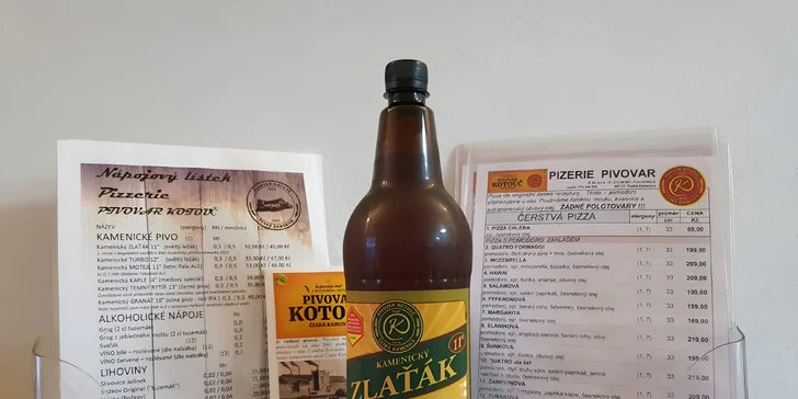 Prohlídka rodinného pivovaru s ochutnávkou piva z tanku a výslužkou