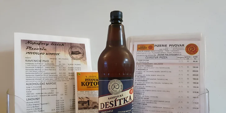 Prohlídka rodinného pivovaru s ochutnávkou piva z tanku a výslužkou