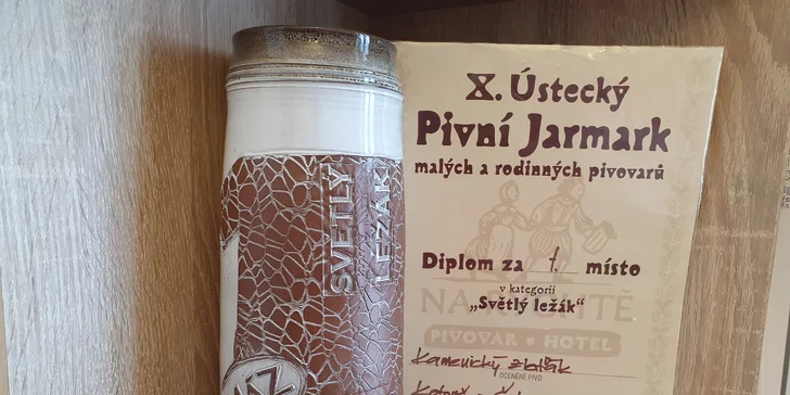 Prohlídka rodinného pivovaru s ochutnávkou piva z tanku a výslužkou