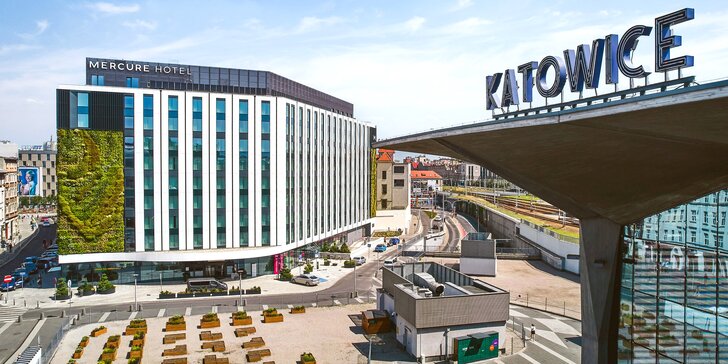 Víkendový pobyt v centru Katovic: polopenze, ochutnávka piv, hotel jen 50 m od nádraží