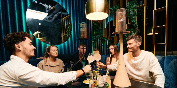 Degustace 8 vzorků destilátu, 2 koktejlů i možnost párování s vodní dýmkou