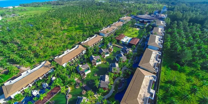 Dovolená v Thajsku: 5* hotel Graceland Khaolak Beach Resort, all inclusive, 10 bazénů a přímý let