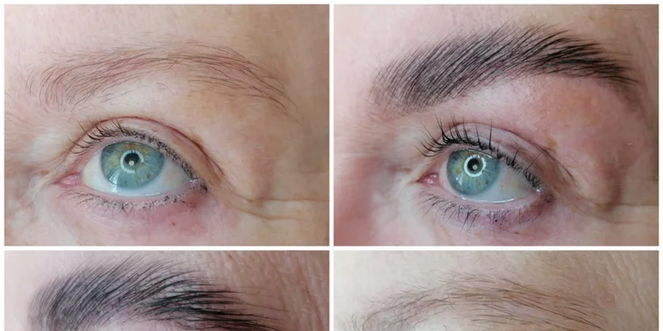 Dokonalý pohled: lash lifting a laminace obočí i s barvením