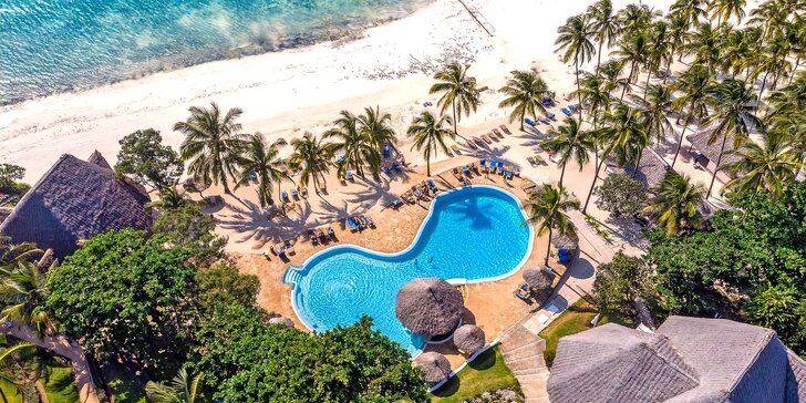 Zanzibar all inclusive: 7 nocí v 5* resortu u moře, bazény, animační program, přímý let Dreamlinerem