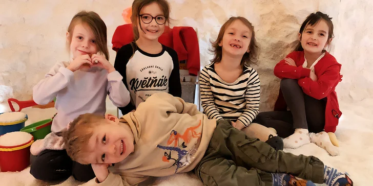 Dětská solná jeskyně: 1 až 10 návštěv pro dospělého a až 2 děti