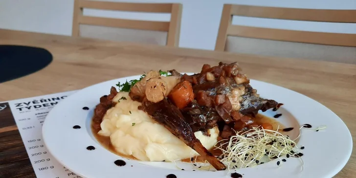 Otevřený voucher do restaurace u Čertových skal: 300 až 1000 Kč na jídlo i nápoje