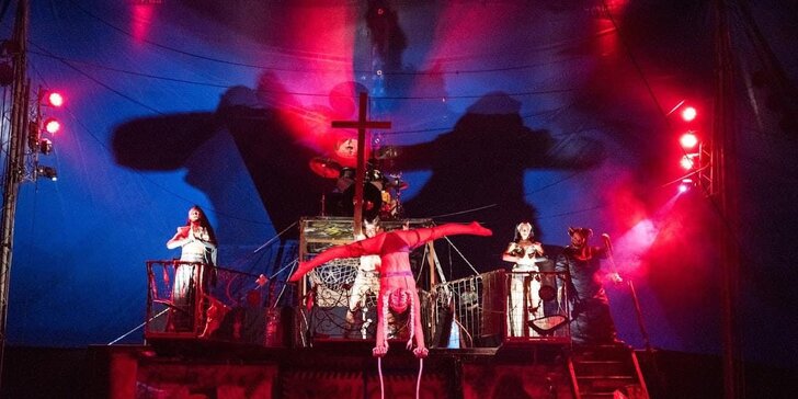 Ohana Horor Cirkus v Č. Budějovicích : 120 min. extrémní zábavy při nové hororové show The Future