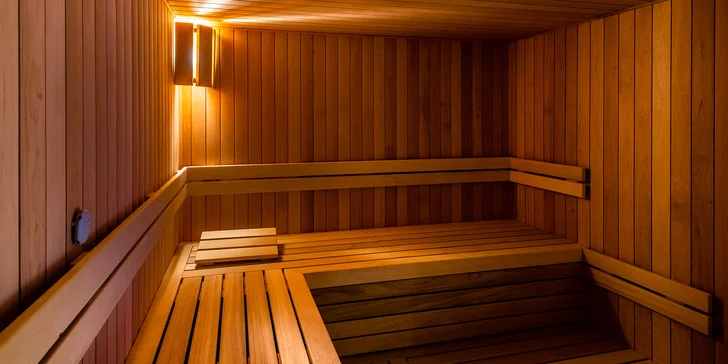 2 hodiny v privátním wellness u Čertových skal pro 2 osoby: sauny a vířivka jen pro vás