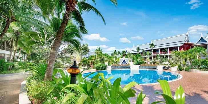 Thajský ráj: 4* hotel Chada Thai Village Resort, polopenze a přímý let Dreamlinerem
