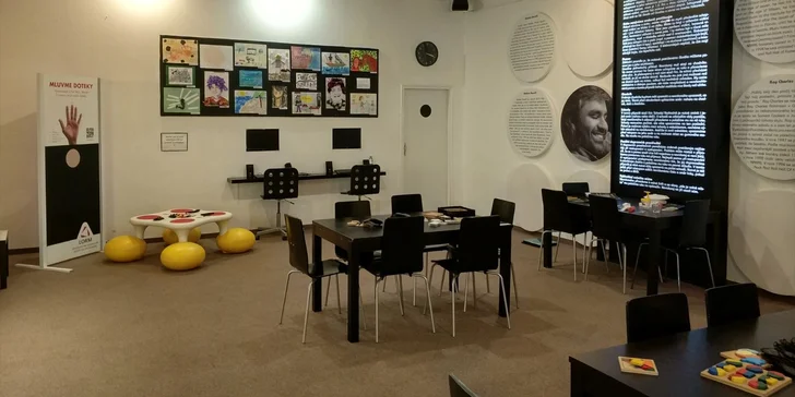 Nahlédněte do světa nevidomých: 1 nebo 2 vstupenky na Neviditelnou výstavu