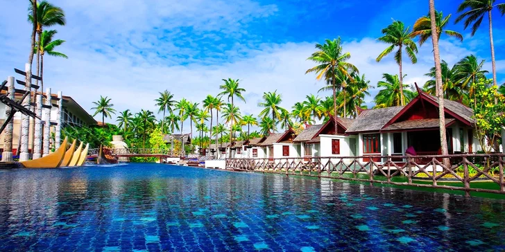 Dovolená v Thajsku: 5* hotel Graceland Khaolak Beach Resort, all inclusive, 10 bazénů a přímý let