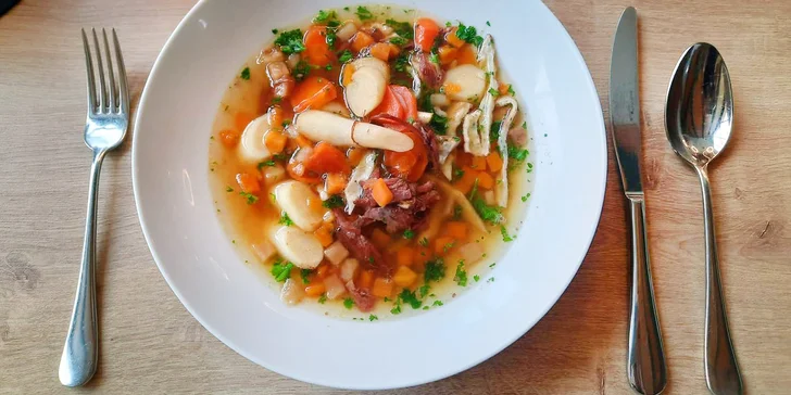 Otevřený voucher do restaurace u Čertových skal: 300 až 1000 Kč na jídlo i nápoje