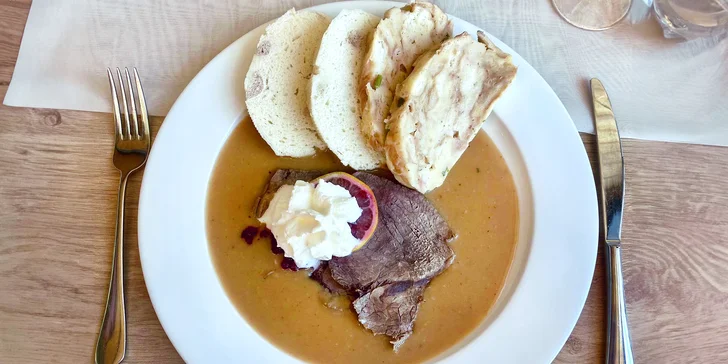 Otevřený voucher do restaurace u Čertových skal: 300 až 1000 Kč na jídlo i nápoje