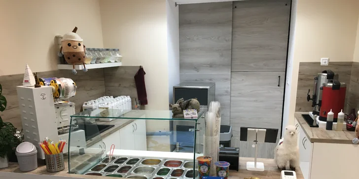 Malý nebo velký fresh či cream bubble tea s toppingem dle výběru pro 1 i 2 osoby
