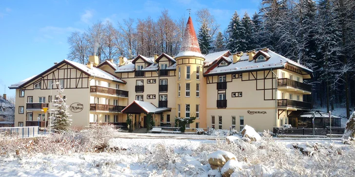 Polské Krkonoše: snídaně či polopenze, sauna i herna s Xboxem