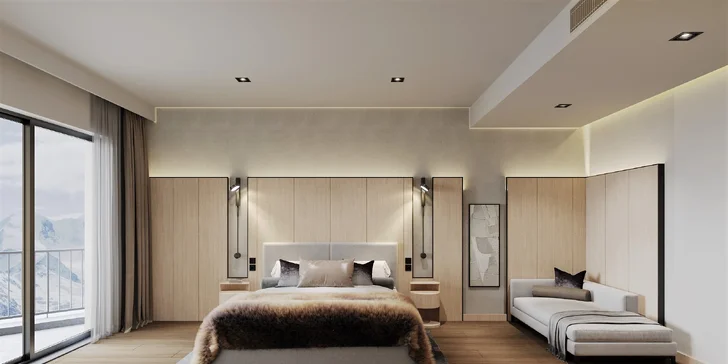Na lyže do Turecka: 5* hotel Megasaray Mount Erciyes s wellness, jídlo, letenka a bodový skipas