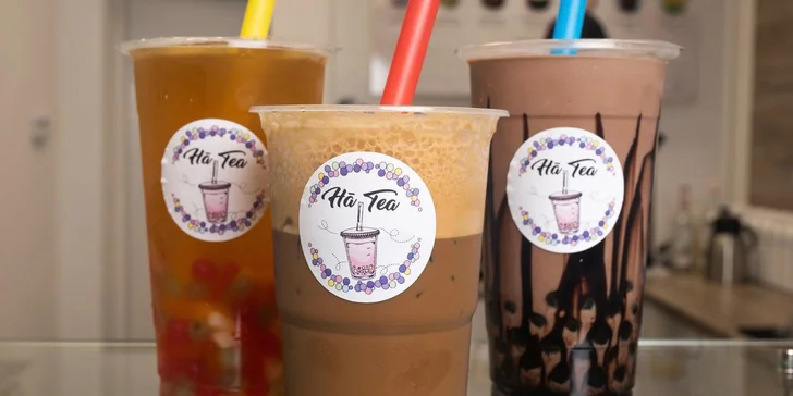 Malý nebo velký fresh či cream bubble tea s toppingem dle výběru pro 1 i 2 osoby