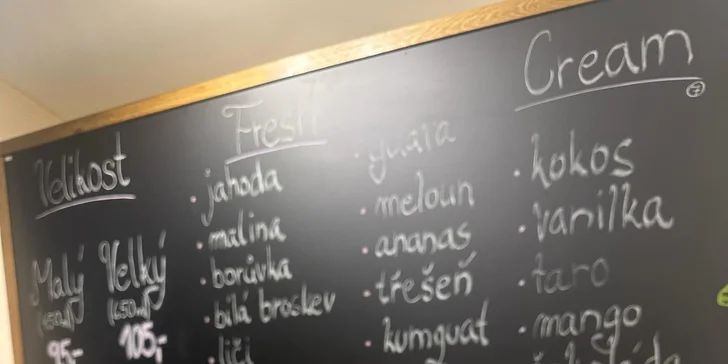 Malý nebo velký fresh či cream bubble tea s toppingem dle výběru pro 1 i 2 osoby