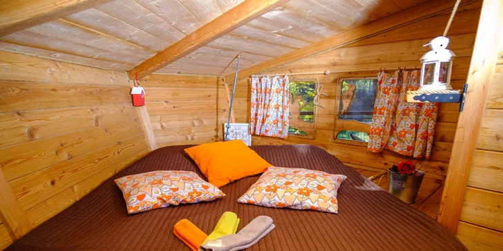 Treehouse na Babím lomě: romantický pobyt uprostřed lesa