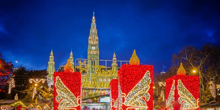 Za krásnou výzdobou, svařákem a dárky: zájezd do adventní Vídně s odjezdem z Moravy