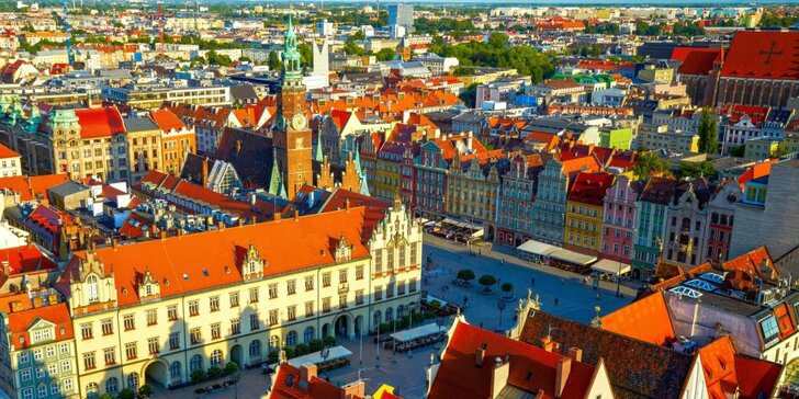 Užijte si dovolenou v srdci Vratislavi: pobyt se snídaní i okolní památky
