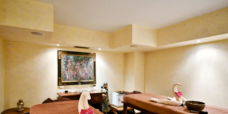 Wellness balíčky s masážemi, saunou, bazénem a dalšími procedurami: 75 minut až 4,5 hodiny