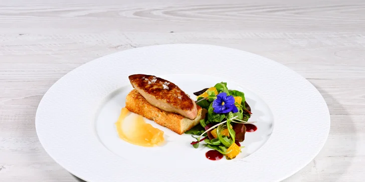 1000–5000 Kč na cokoliv do francouzského Restaurantu Chapelle