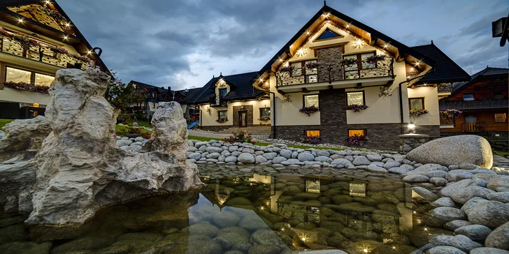 Dovolená pro páry i rodiny v srdci Ždiaru se snídaní a wellness