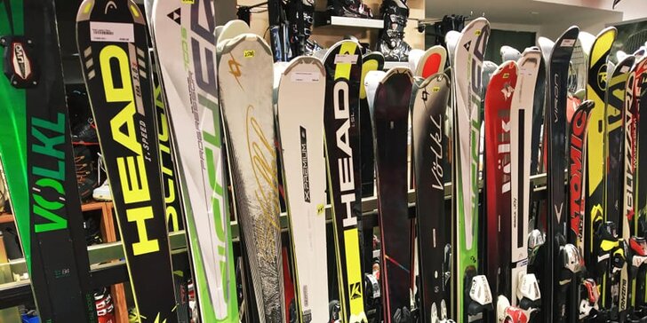 Profesionální servis lyží pro bezpečné zimní radovánky: malý či velký vč. brusu hran
