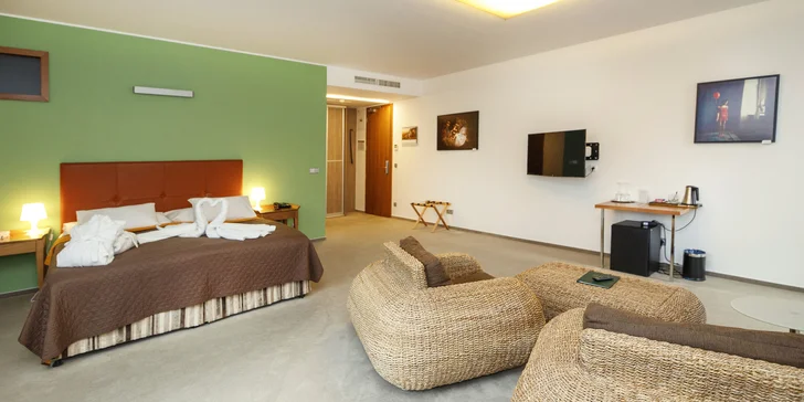 Golfový hotel v Berouně se snídaněmi, neomezeným wellness