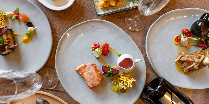 Exkluzivní středomořské čtychodové degustační menu šéfkuchaře z Kapverd.