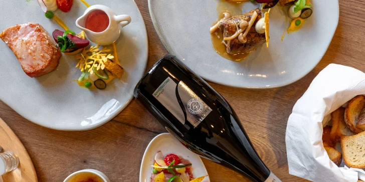 Exkluzivní středomořské čtychodové degustační menu šéfkuchaře z Kapverd.