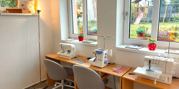 Tvůrčí workshopy v šicí dílně v Litoměřicích pro začátečníky i pokročilé