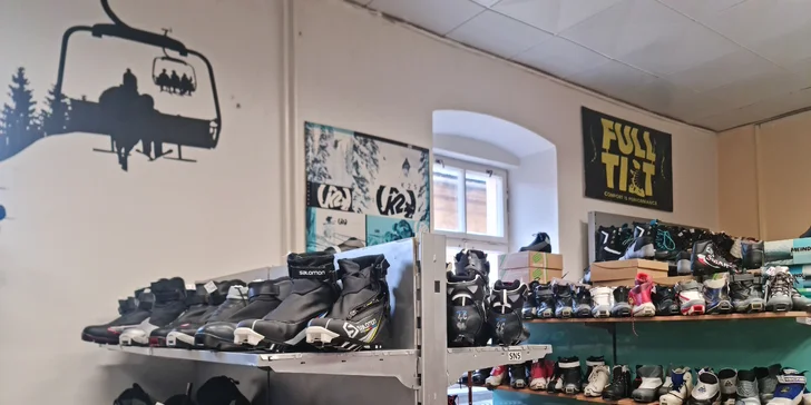 Pořádná zimní jízda: velký servis lyží nebo snowboardu