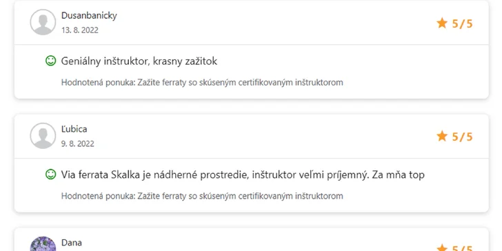 Skupinové ferratové kurzy s certifikovaným instruktorem na Slovensku pro děti i dospělé