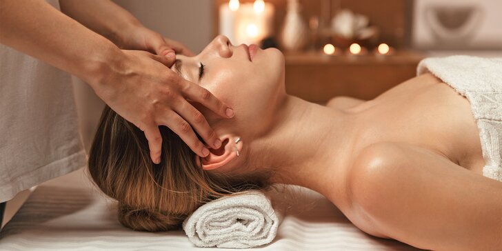 Hodina relaxu: klasická nebo sportovní masáž těla či indická masáž hlavy