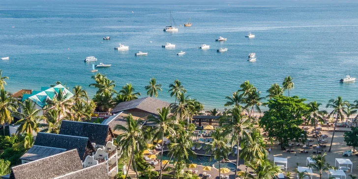 Luxusní dovolená v hotelu Royal Beach na Madagaskaru: light all inclusive i zpáteční letenka Dreamlinerem