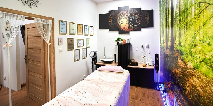30–90minutové masáže i permanentka v Havířově: relaxační, aromaterapeutická nebo masáž celého těla!
