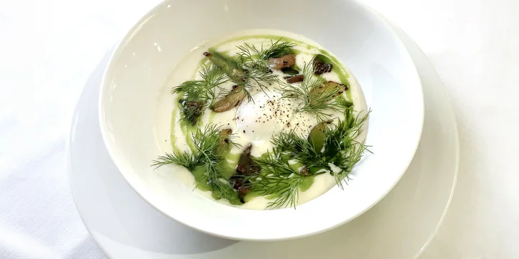 Čtyřchodové menu s kachnou nebo vepřovým bokem pro 2 osoby