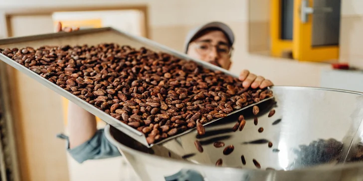 Zážitková exkurze pro 2 osoby do české Bean to bar čokoládovny HERUFEK: ochutnávka 4 čokolád