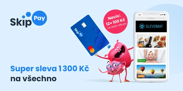 Založte si zdarma Skip Pay kartu a získejte až 2500 Kč