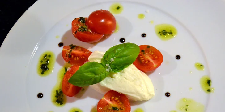 Sedmichodové menu pro dva včetně aperitivu