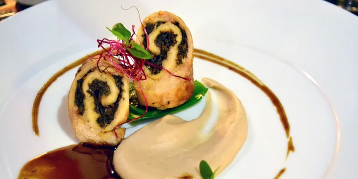 Sedmichodové menu pro dva včetně aperitivu