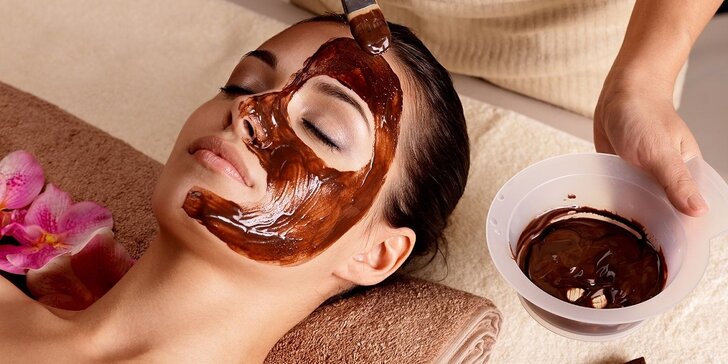 Kosmetické ošetření: čokoládové pohlazení či vitamínový koktejl i LED maska