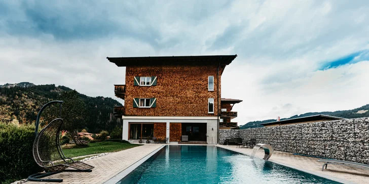 Tyrolské Alpy: hotel u lanovky, wellness, vynikající polopenze a slevová Tannheimertal Card