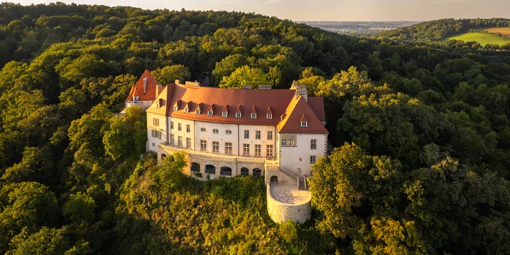 Pobyt na 5* zámku v Krakově uprostřed Wolského lesa: snídaně či polopenze