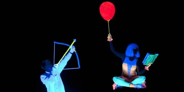 Vstupenka na úžasné představení černého divadla WOW Show
