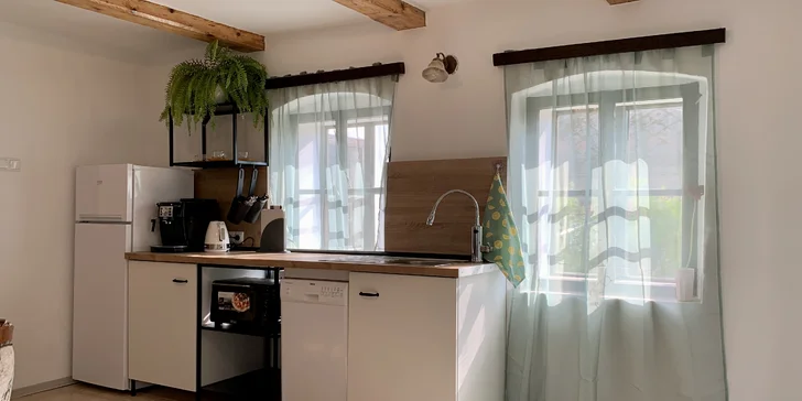 Chalupa v Lužických horách s kamny a infrasaunou až pro 8 osob