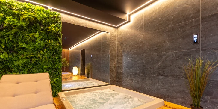120 nebo 180 min. v privátním wellness pokoji i s občerstvením a sektem až pro 6 osob